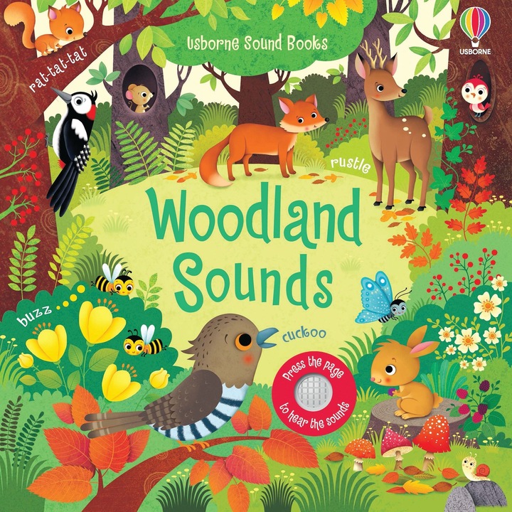 Woodland Sounds – Carte cu sunetele din padure