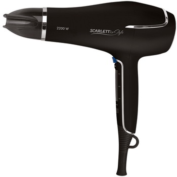 Uscator de par, Scarlett, 2200W, 6 viteze, 8 setari de temperatura, ionic, negru