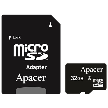 Imagini APACER CARD-USDHC32GB/AD-C4-APCR - Compara Preturi | 3CHEAPS