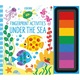 Könyv "Ujjlenyomat-tevékenységek: A tenger alatt", 6 év+, Usborne