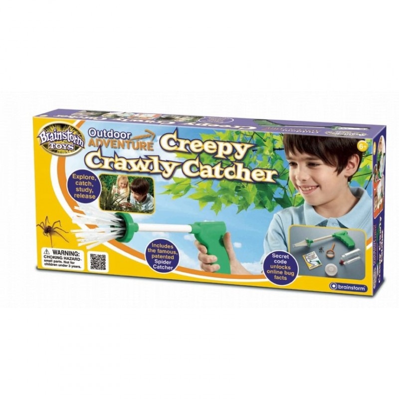 Capcana insecte pentru copii Brainstorm Toys, Verde/Transparent