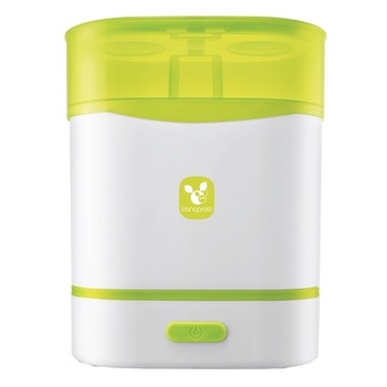 Sterilizaror biberoane 3 in 1 NOVOKIDS™ KNG700, capacitate 6 biberoane, functie incalzitor biberoane si gatit cu aburi, functie auto-oprire, Alb si Verde Sterilizaror biberoane 3 in 1 NOVOKIDS™ KNG700, capacitate 6 biberoane, functie incalzitor biberoane si gatit cu aburi, functie auto-oprire, Alb si Verde