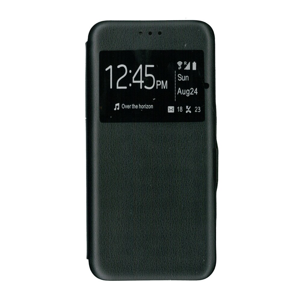 Husa de protectie tip carte, 360 Window, EuroCELL , pentru Huawei Y7 Prime 2018, Negru