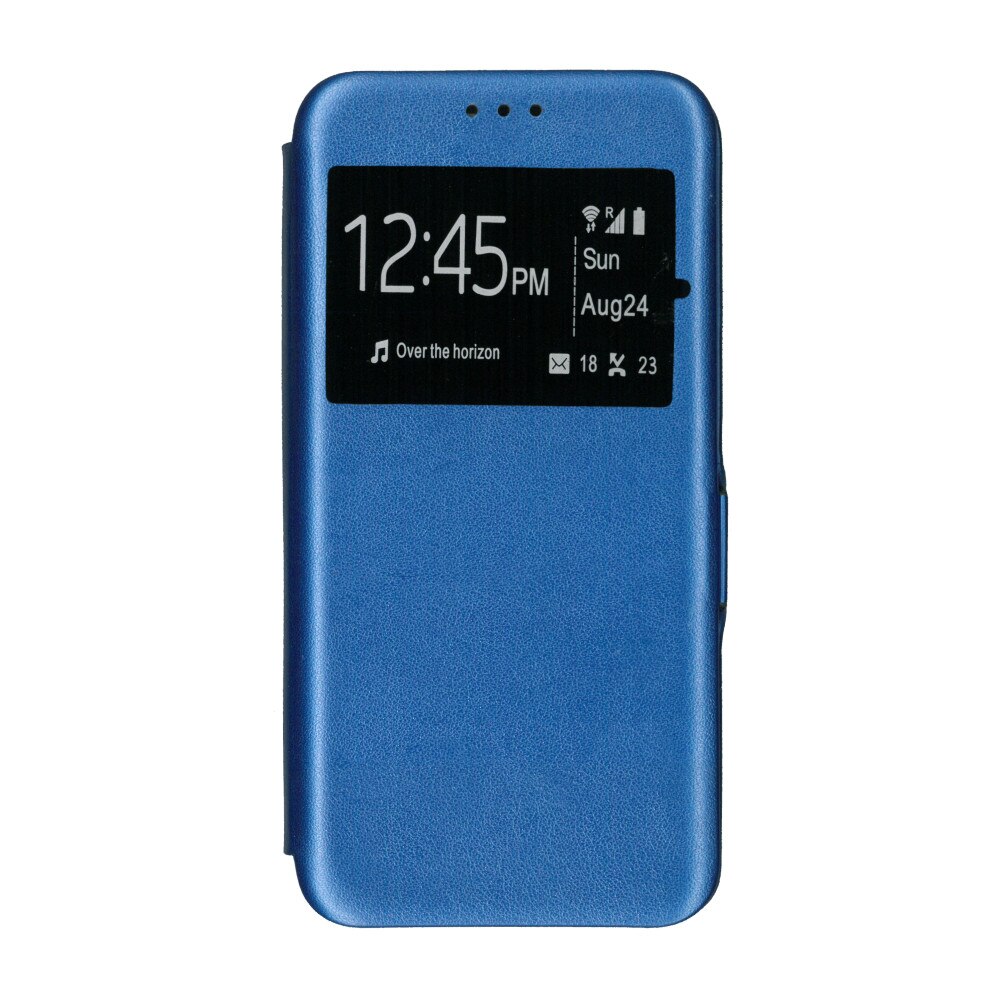 Husa de protectie tip carte, 360 Window, EuroCELL , pentru Huawei Y7 Prime 2018, Albastru