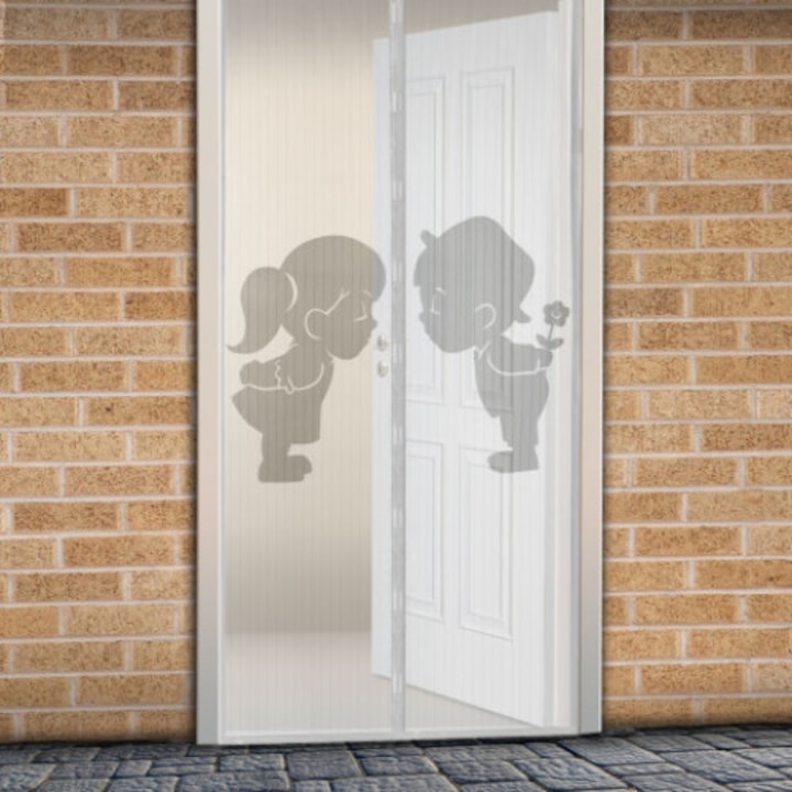 Szúnyogháló függöny ajtóra- Fiú & Lány