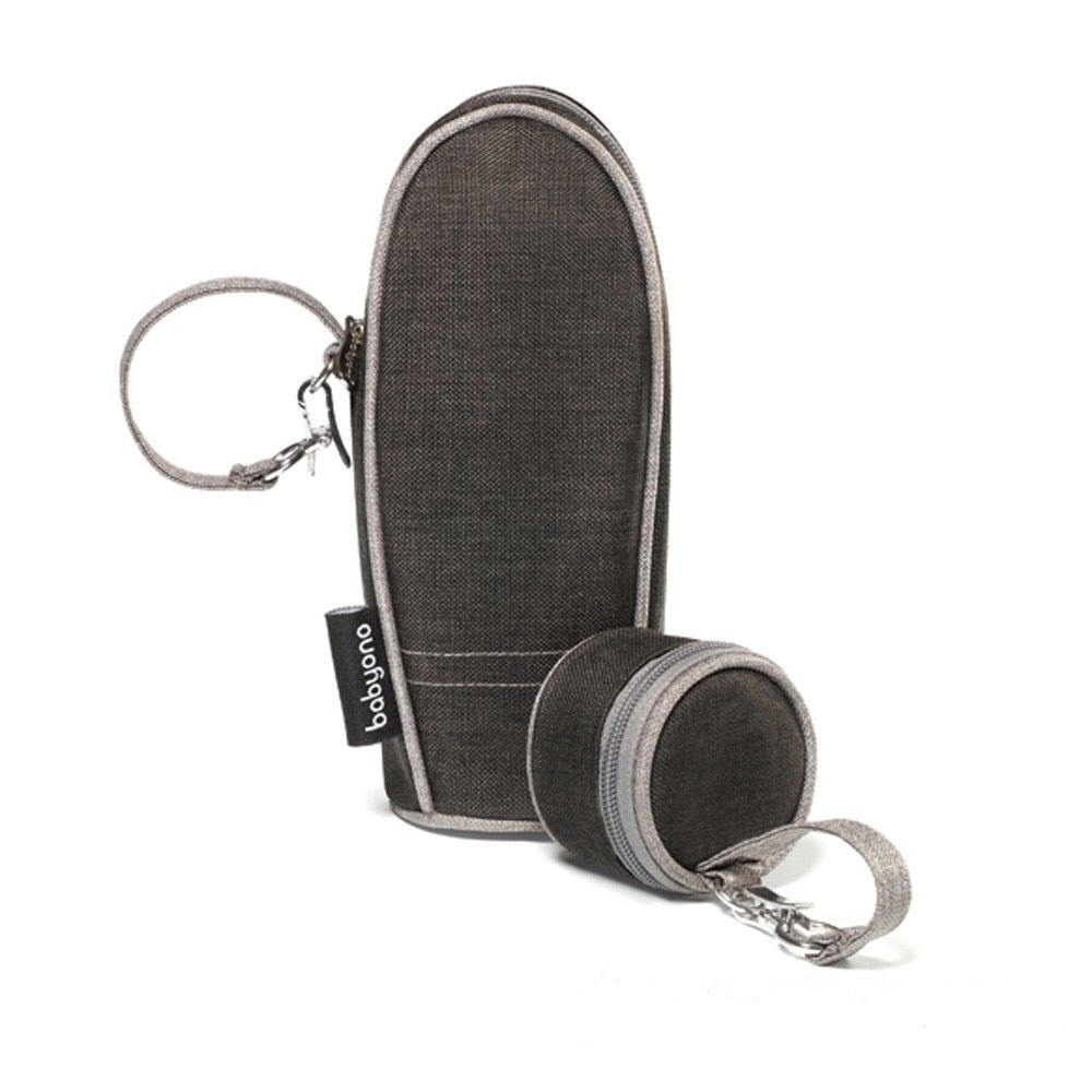 Gentuta termica Baby Ono pentru biberon cu suport suzeta Gri 03 So City