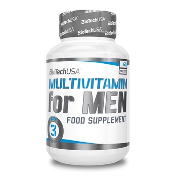 Vitamine Multivitamin for Men, BioTech USA, 60 tablete Vitamine Multivitamin for Men, BioTech USA, 60 tablete