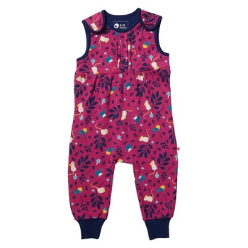 Salopeta fara maneci, pantaloni lungi, bumbac organic, Mouse Print, Multicolor, 98 CM Salopeta fara maneci, pantaloni lungi, bumbac organic, Mouse Print, Multicolor, 98 CM