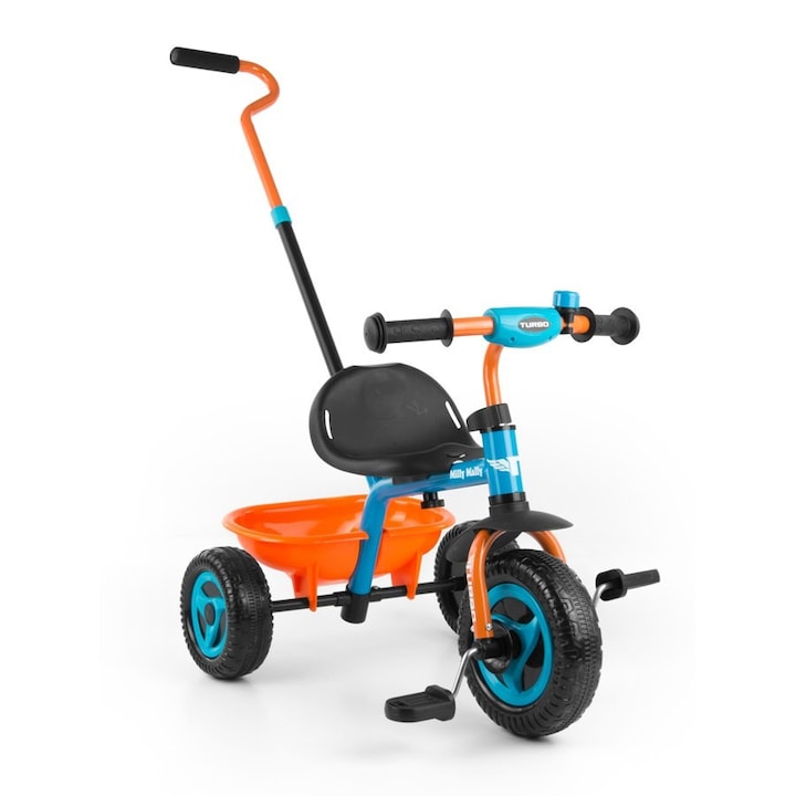 Milly Mally Gyerek háromkerekű bicikli Boby TURBO orange
