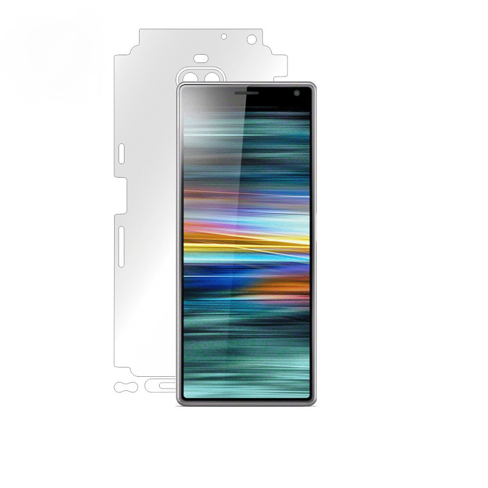 Folie Smart Protection Sony Xperia 10 spate si laterale,protectie completa spate si laterale+Smart Spray®,Smart Squeegee®,microfibra si instructiuni instalare incluse