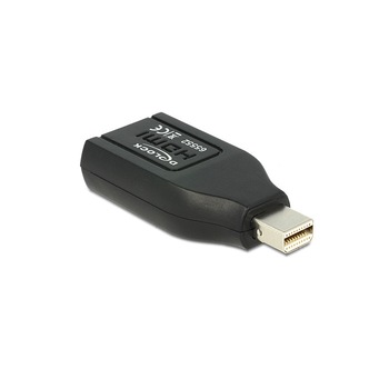 Adaptor mini Displayport tata la HDMI mama, Delock - 65552 Adaptor mini Displayport tata la HDMI mama, Delock - 65552