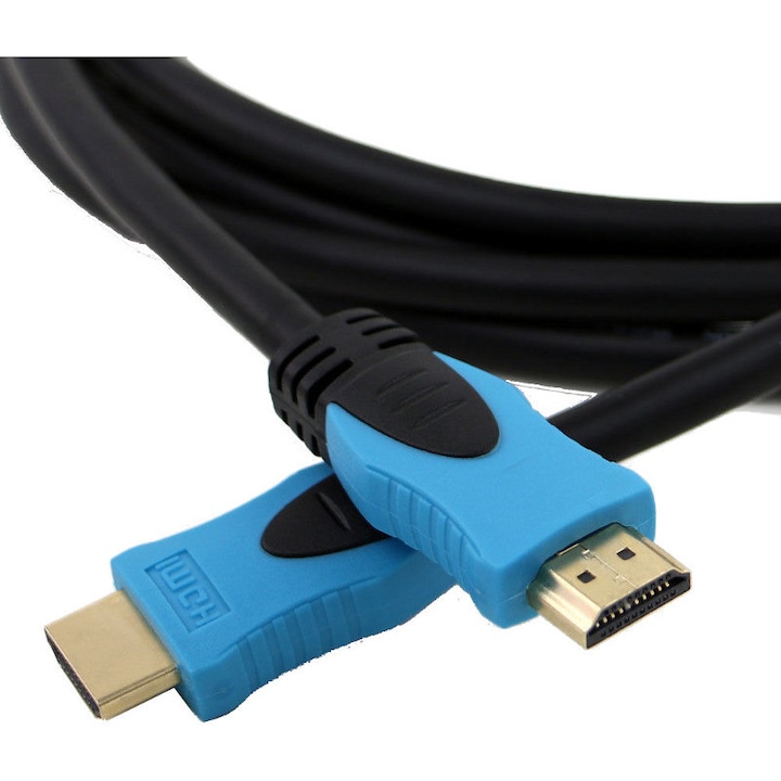 Cablu HDMI 2.0, 4K, 7.5m CA-HDMI-20CU-0075-BK Lanberg