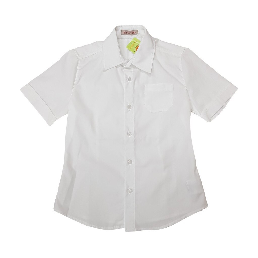 Camasa Six for Kids Liviu MS alb