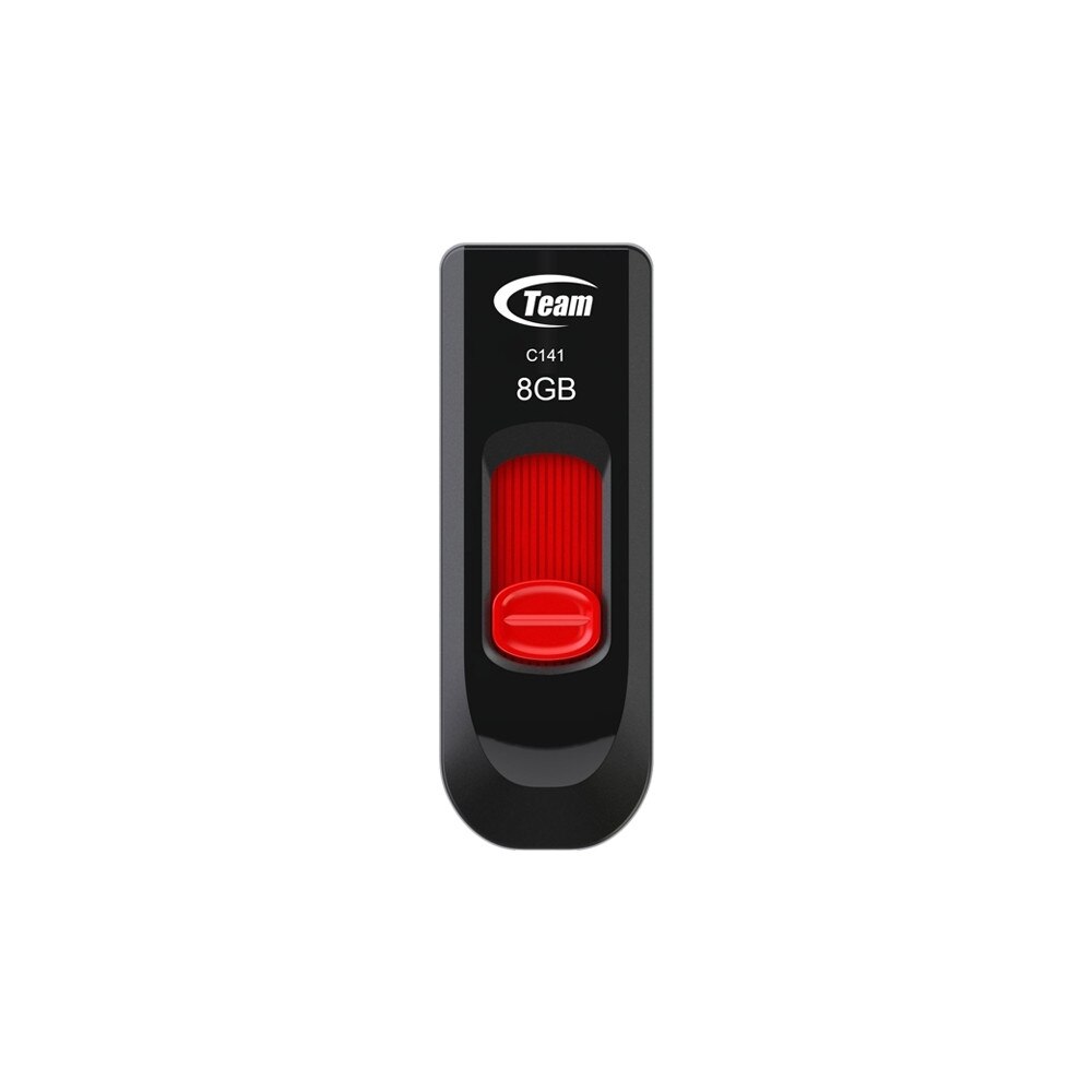 Memorie USB Team Group Elite C141, 8GB, USB 2.0, Rosu