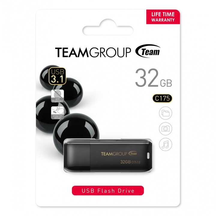 Memorie USB Team Group C175 32GB USB 3.1