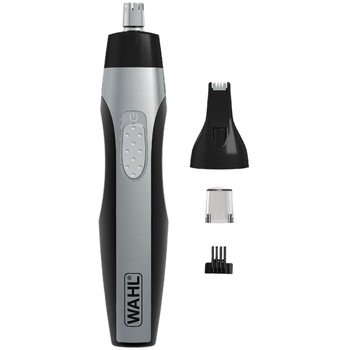 Trimmer pentru nas/urechi WAHL Ear, Nose & Brow 2-in-1, Lame otel, 2 Capete de taiere, Dispozitiv pentru sprancene, Gri Trimmer pentru nas/urechi WAHL Ear, Nose & Brow 2-in-1, Lame otel, 2 Capete de taiere, Dispozitiv pentru sprancene, Gri