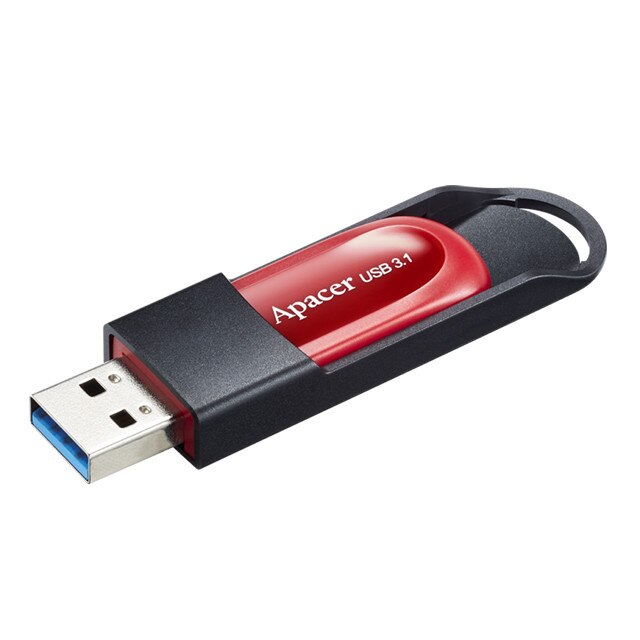 Memorie flash USB3.1 64GB retractabila rosu, Apacer