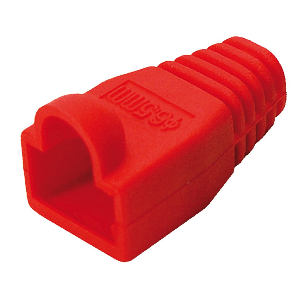 Manson de protectie pentru conector modular , LogiLink ,100 bucati , rosu