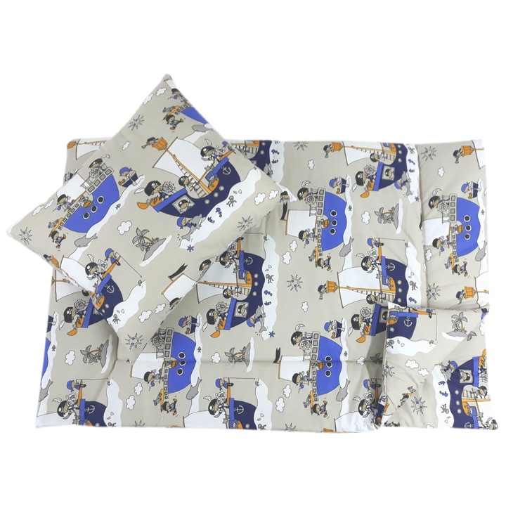 Pilota si perna copii Pirati gri