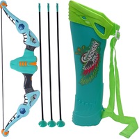 Set arc , 3 sageti, teaca, tinta, SALAMANDRA KIDS® multicolor