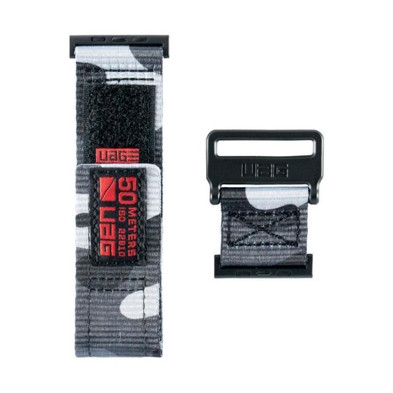 Curea UAG Active pentru Apple Watch 42mm / 44mm, Midnight Camo