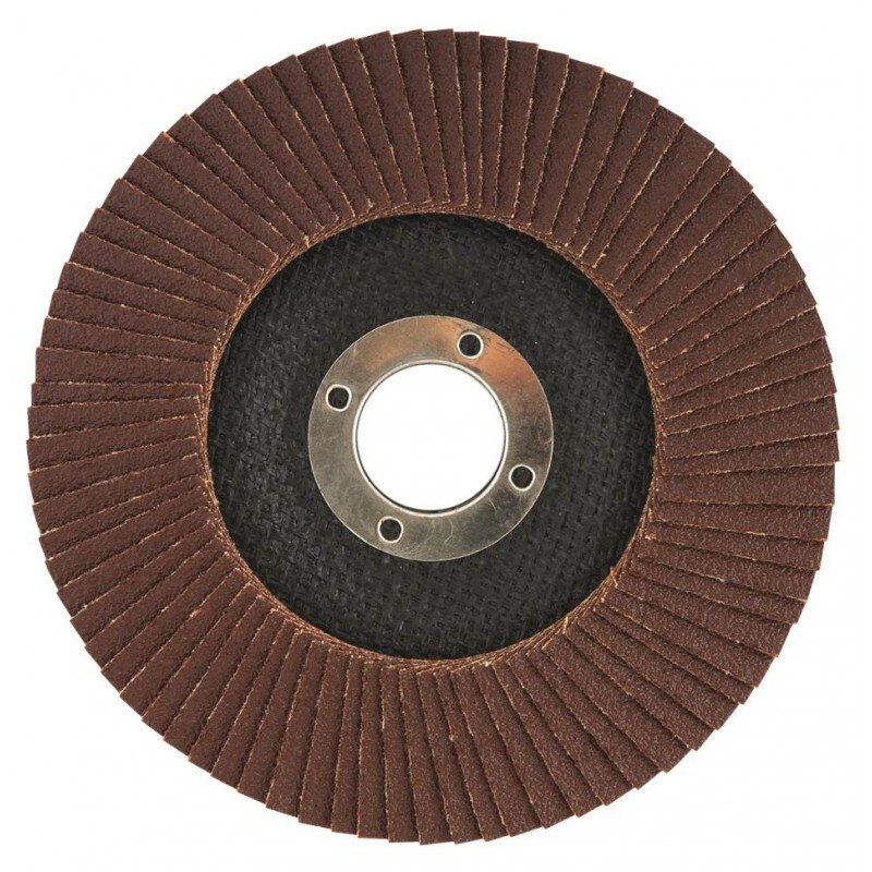 Disc de polizare lamelar, forma evantai, 125mm, gradatie K80, 61H878 Verto
