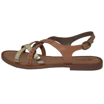 Sandale dama, din piele naturala, marca KicKers, 708851-50-04-134, camel, Camel Sandale dama, din piele naturala, marca KicKers, 708851-50-04-134, camel, Camel