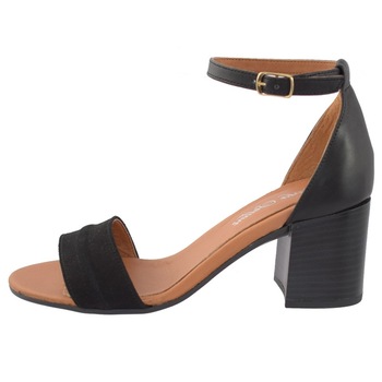 Sandale dama, din piele naturala, marca Carla Sellini, 2613774NER-01-120, negru, Negru Sandale dama, din piele naturala, marca Carla Sellini, 2613774NER-01-120, negru, Negru