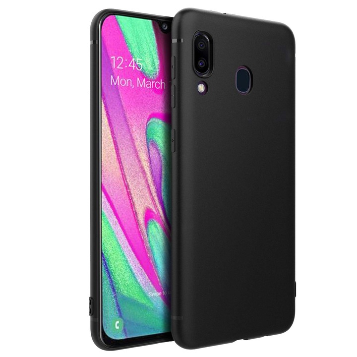 Husa Protectie Silicon Tpu Mat Ultra Slim compatibila Samsung Galaxy A40