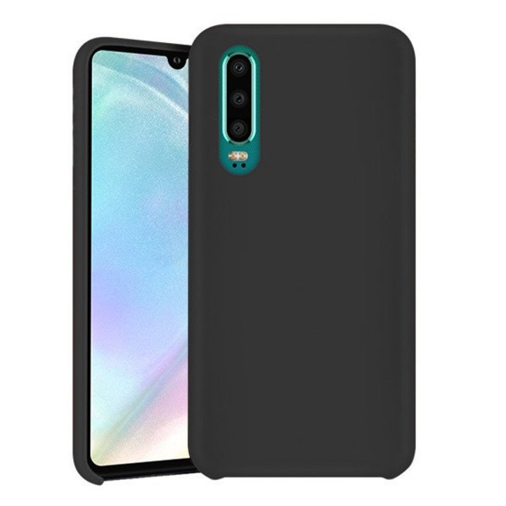 Husa Huawei P30 Silicone Case Neagra