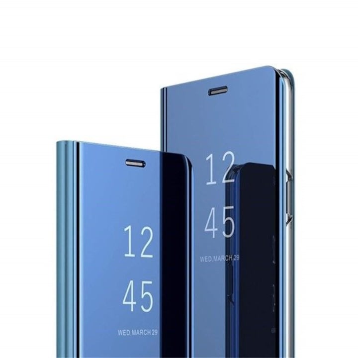 Smart Huawei P 2019 Clear View kék tok