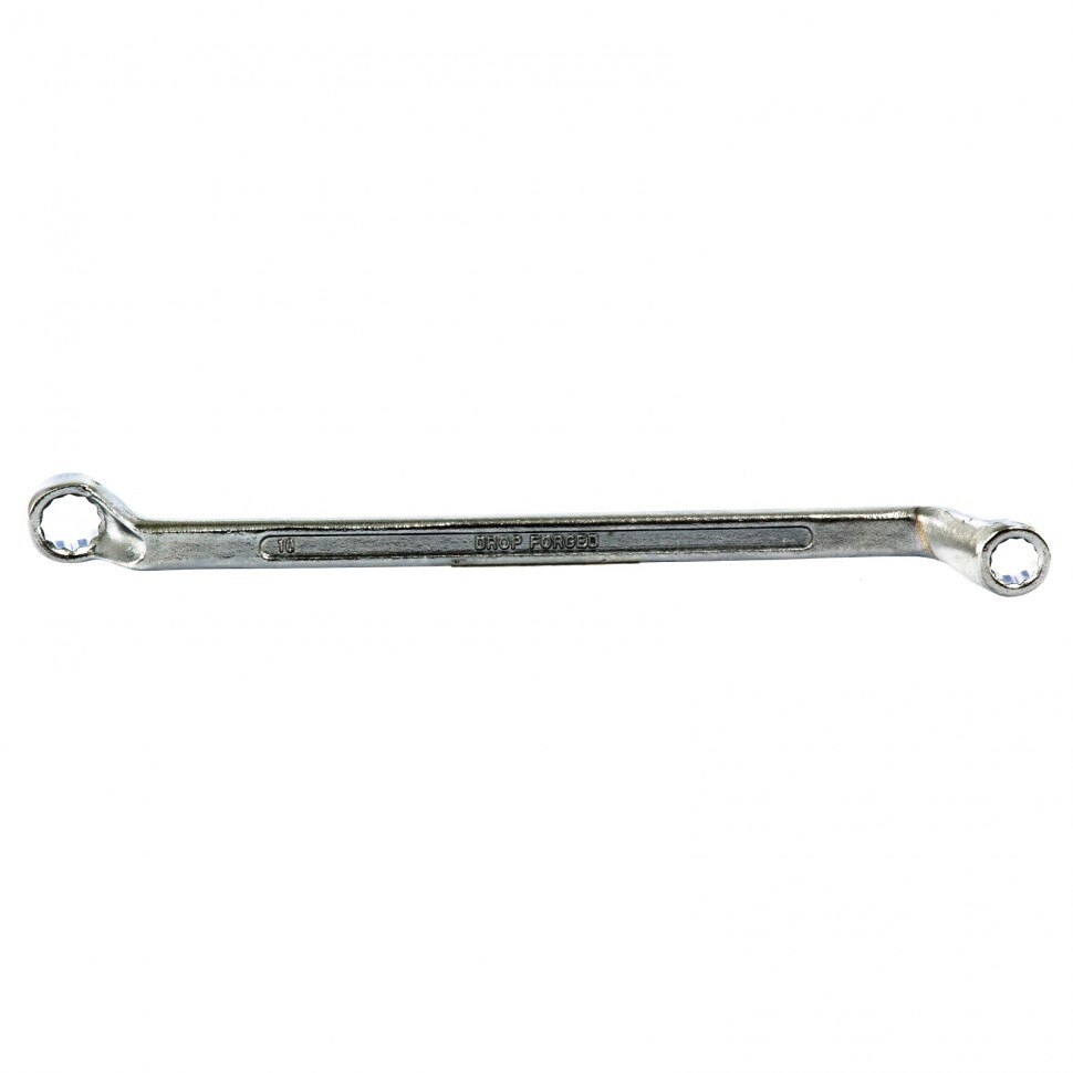 Cheie inelara dubla cotita 8 x 10 mm, cromata, SPARTA