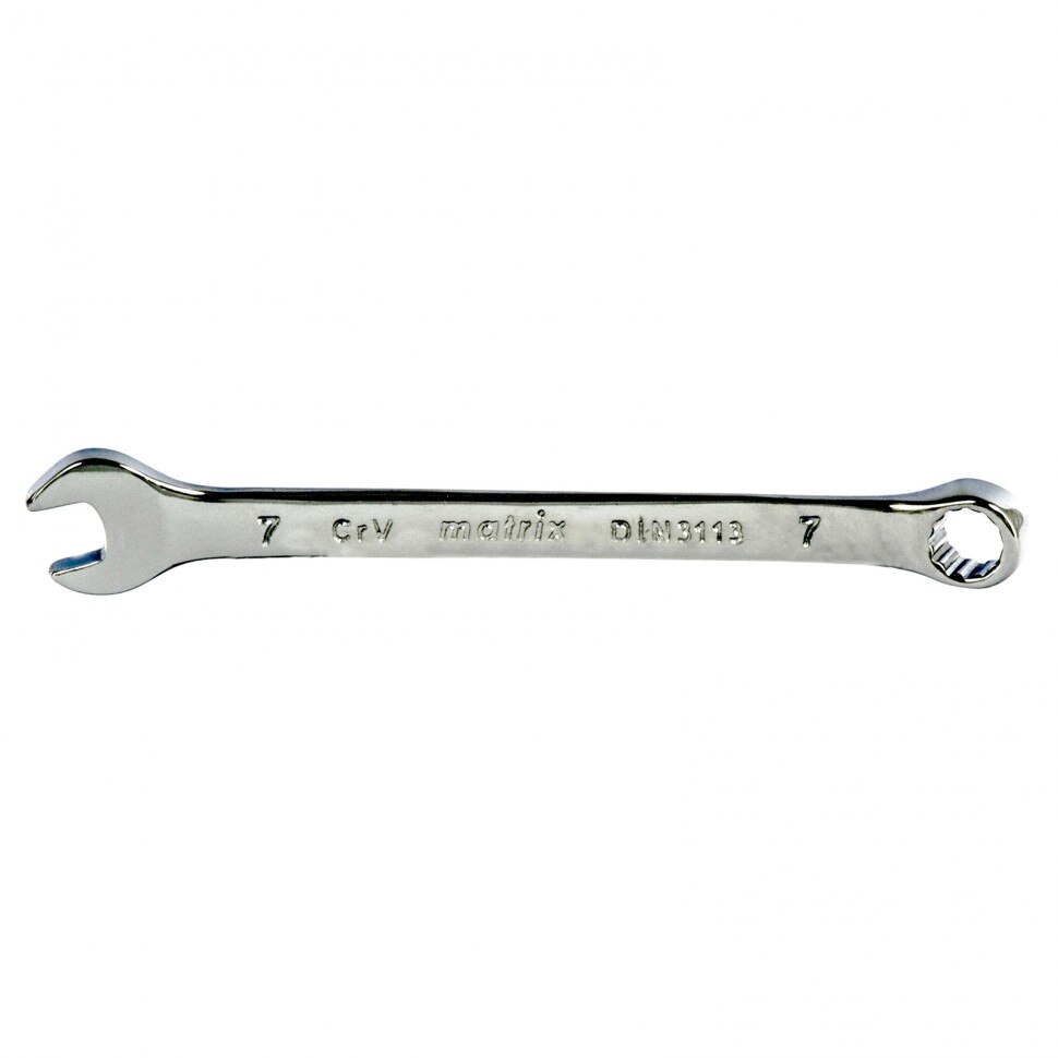 Cheie combinata, 7 mm, lustruita, MTX