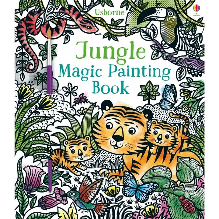 Magic painting book Jungle