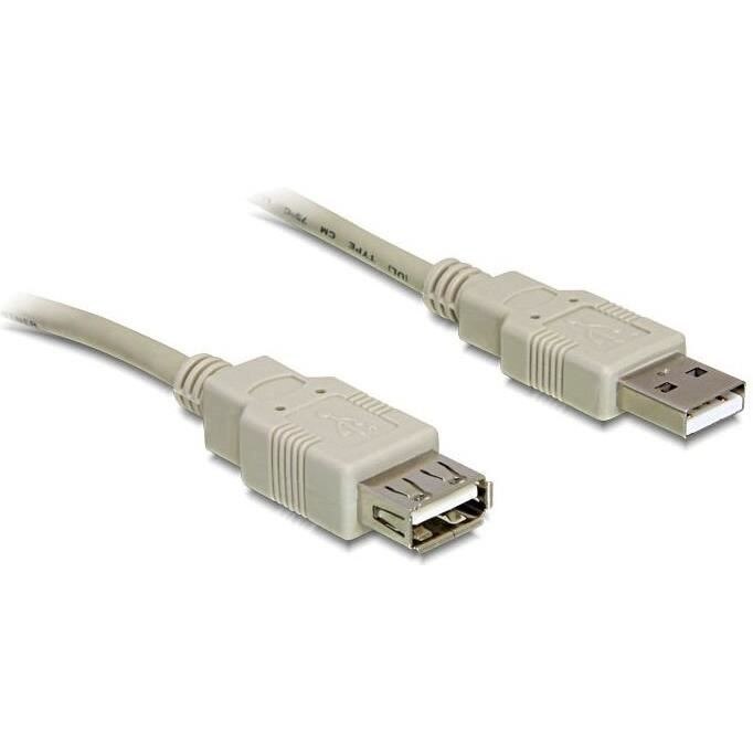 Cablu prelungitor (extensie) USB 2.0 A - A 3m, Delock - 82240