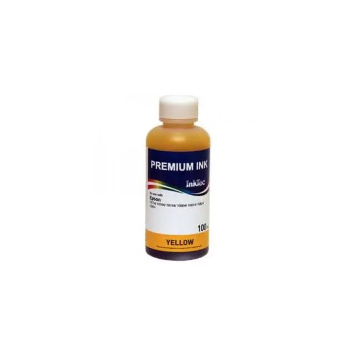 Flacon Cerneala INKTEC pentru Canon PGI-1200/1300/1400/1500/2500, MB2020/5020/5070/iB4020, Galben, Pigment, 100 ml