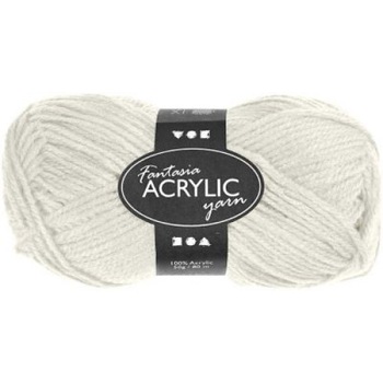 Fir acrilic, 20x50g / Off white Fir acrilic, 20x50g / Off white