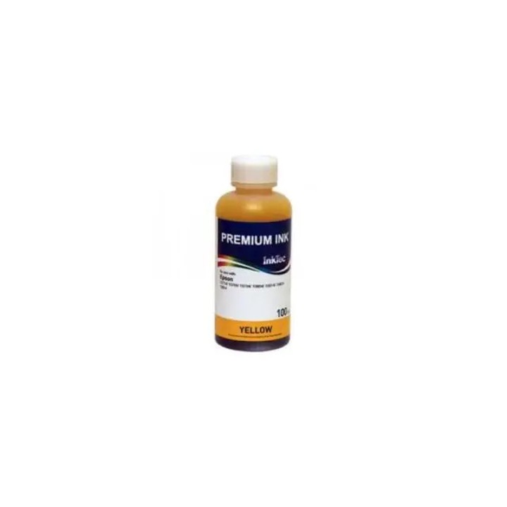 Flacon Cerneala INKTEC pentru Epson D68/D88/ DX3800/D78/D92 pigment, Galben (Yellow), 100 ml