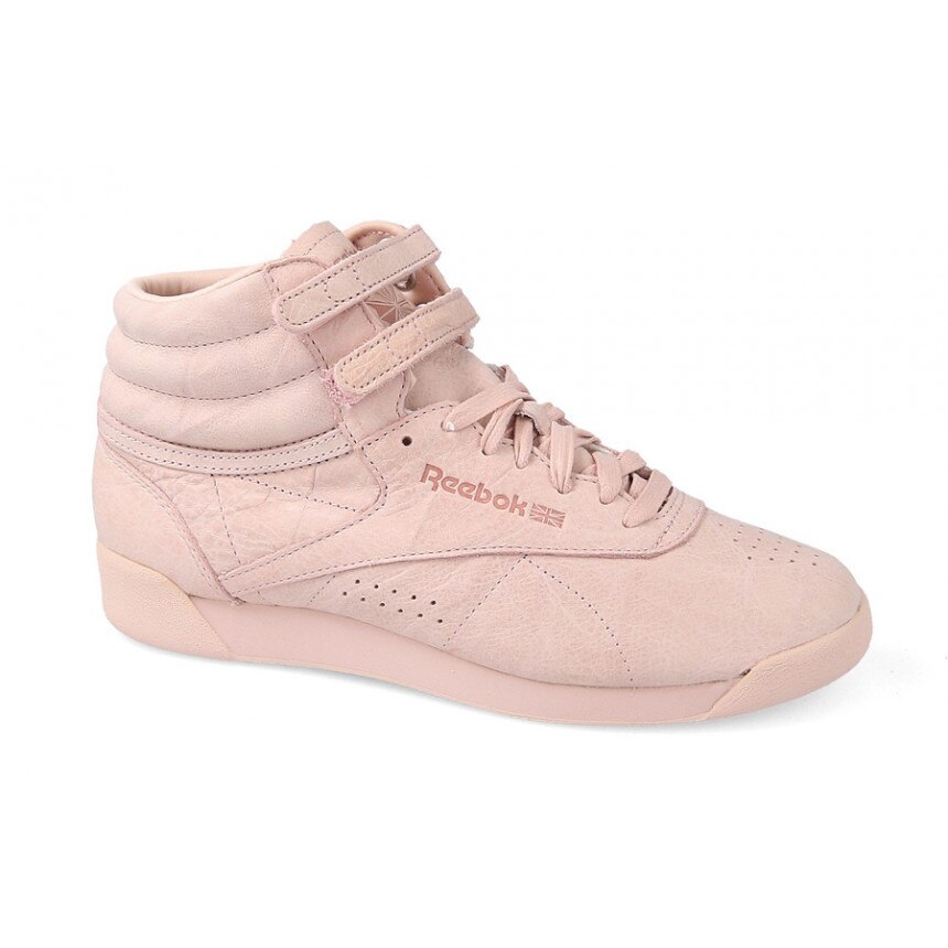 Pantofi sport femei Reebok Freestyle Hi Fewer BS6279, Roz, 37