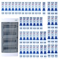 pachet - tablou sigurante cofret electric aplicat 48 module ip 40 plastic  12 x siguranta automata bipolara 10a  12 x siguranta automata bipolara 16a  12 x siguranta automata bipolara 20a  12 x siguranta automata bipolara 25a imagen 33_0_
0