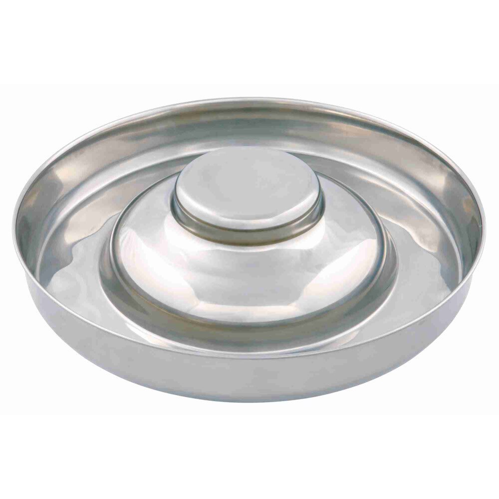 Castron Trixie inox pentru catei 4 l/ø 38 cm 25282