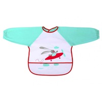 Bavetica copii cu maneci Babyono + 24 luni turcoaz