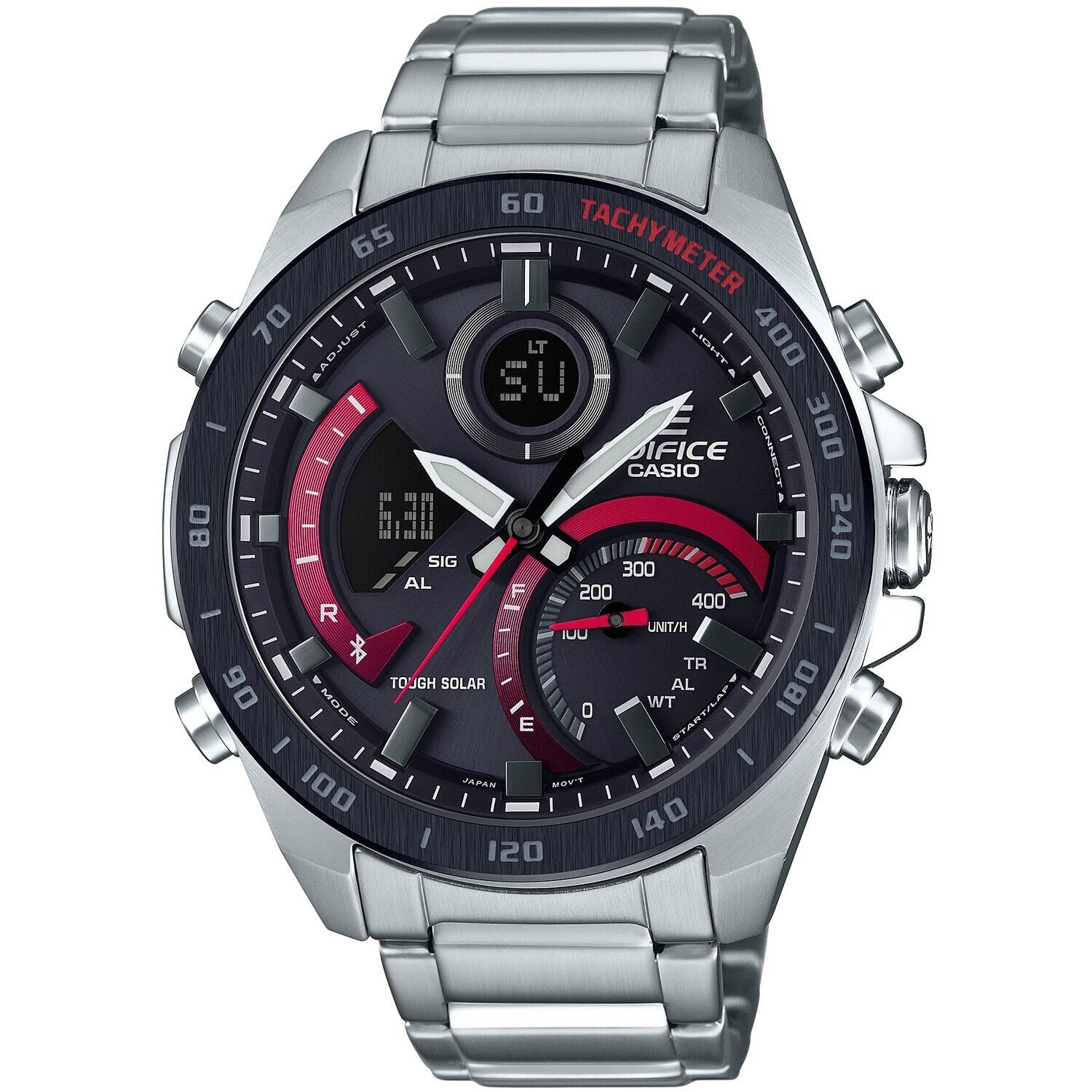 Ceas pentru barbati Casio Edifice ECB-900DB-1AER , Solar , Bluetooth