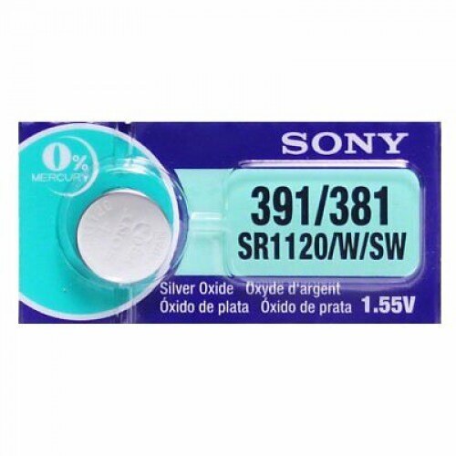 Baterie 381/391/SR1120SW - Sony