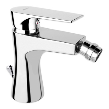 Baterie bideu Ferro Square, cu ventil, cartus ceramic, Crom Baterie bideu Ferro Square, cu ventil, cartus ceramic, Crom