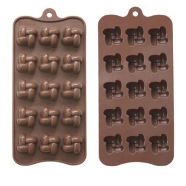 Forma Silicon ChocoParty, 15 cavitati, model 005