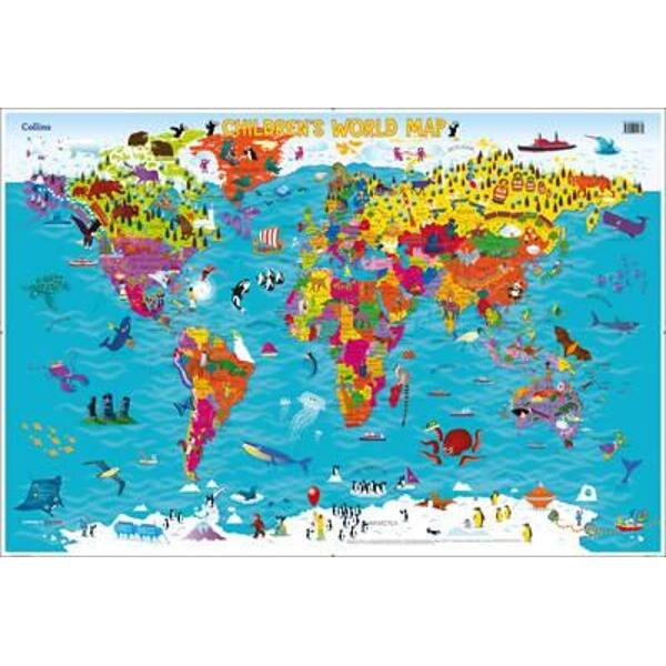 Collins Children's World Map