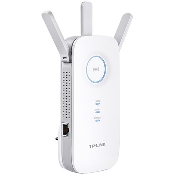 Range Extender wireless AC1750 TP-Link RE450, Moduri RE/AP, Gigabit, Antene externe, Dual Band Range Extender wireless AC1750 TP-Link RE450, Moduri RE/AP, Gigabit, Antene externe, Dual Band