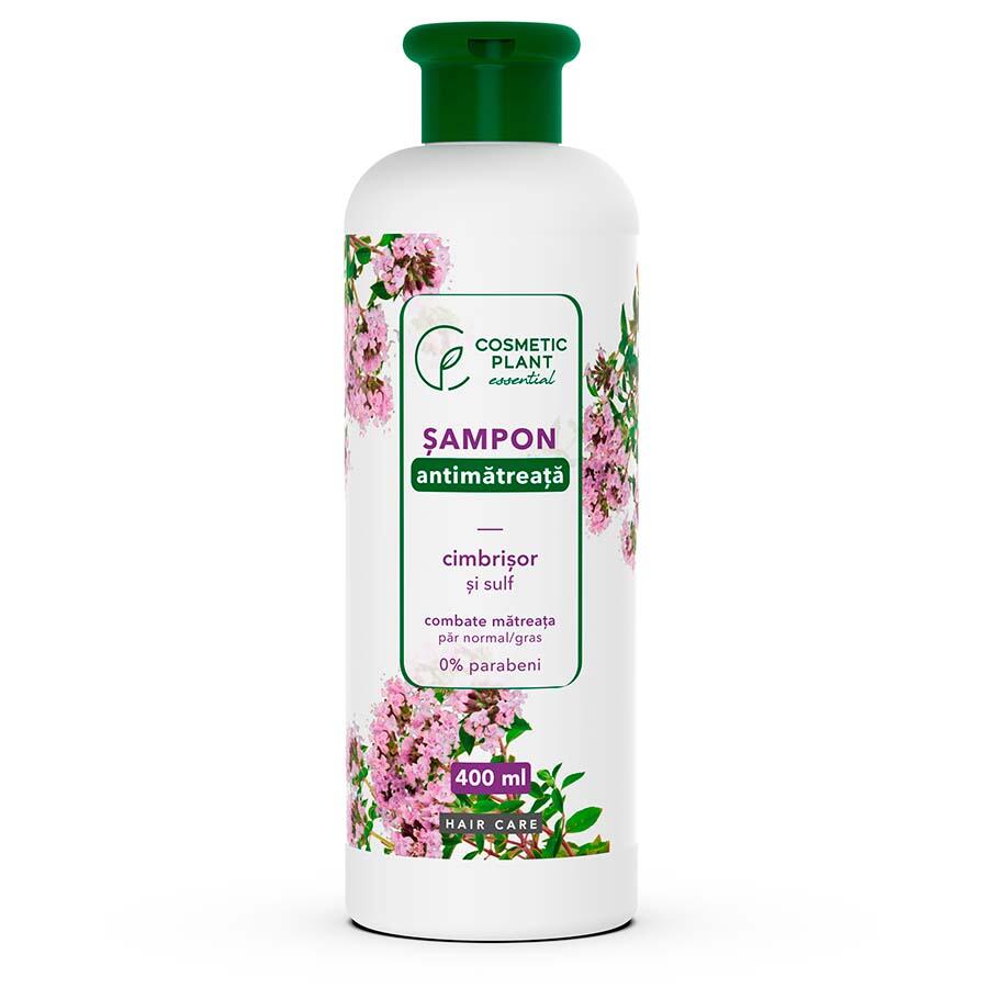 COSMETIC PLANT, Sampon Antimatreata cu Cimbrisor si Sulf 400ml