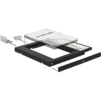 Rama de instalare Slim SATA 5.25 inch pentru 1 x HDD 2.5 inch SATA HDD cu max. 9.5 mm, Delock - 62669 Rama de instalare Slim SATA 5.25 inch pentru 1 x HDD 2.5 inch SATA HDD cu max. 9.5 mm, Delock - 62669